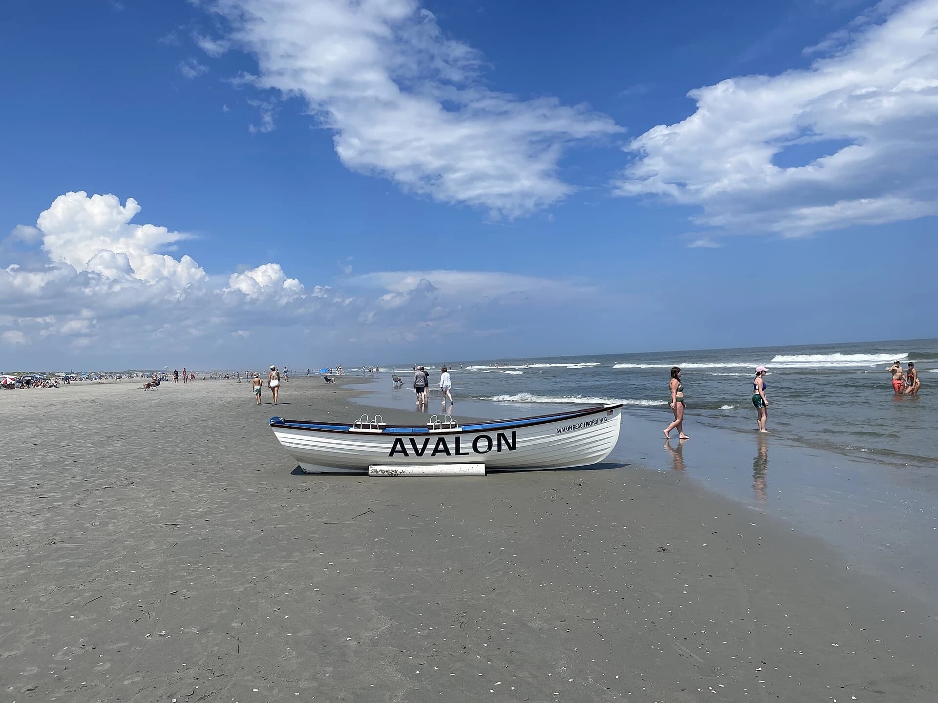 Avalon & Stone Harbor, Seven Mile Island, southern Shore - one of the best beaches in New Jersey