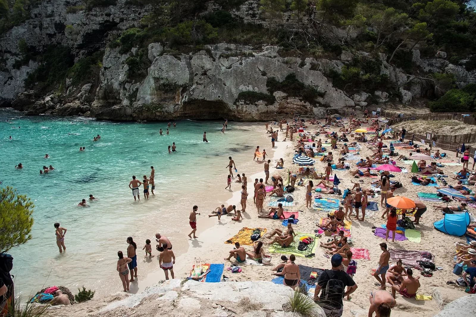 Cala Macarelleta, Menorca, Spain - one of the best beaches in the world