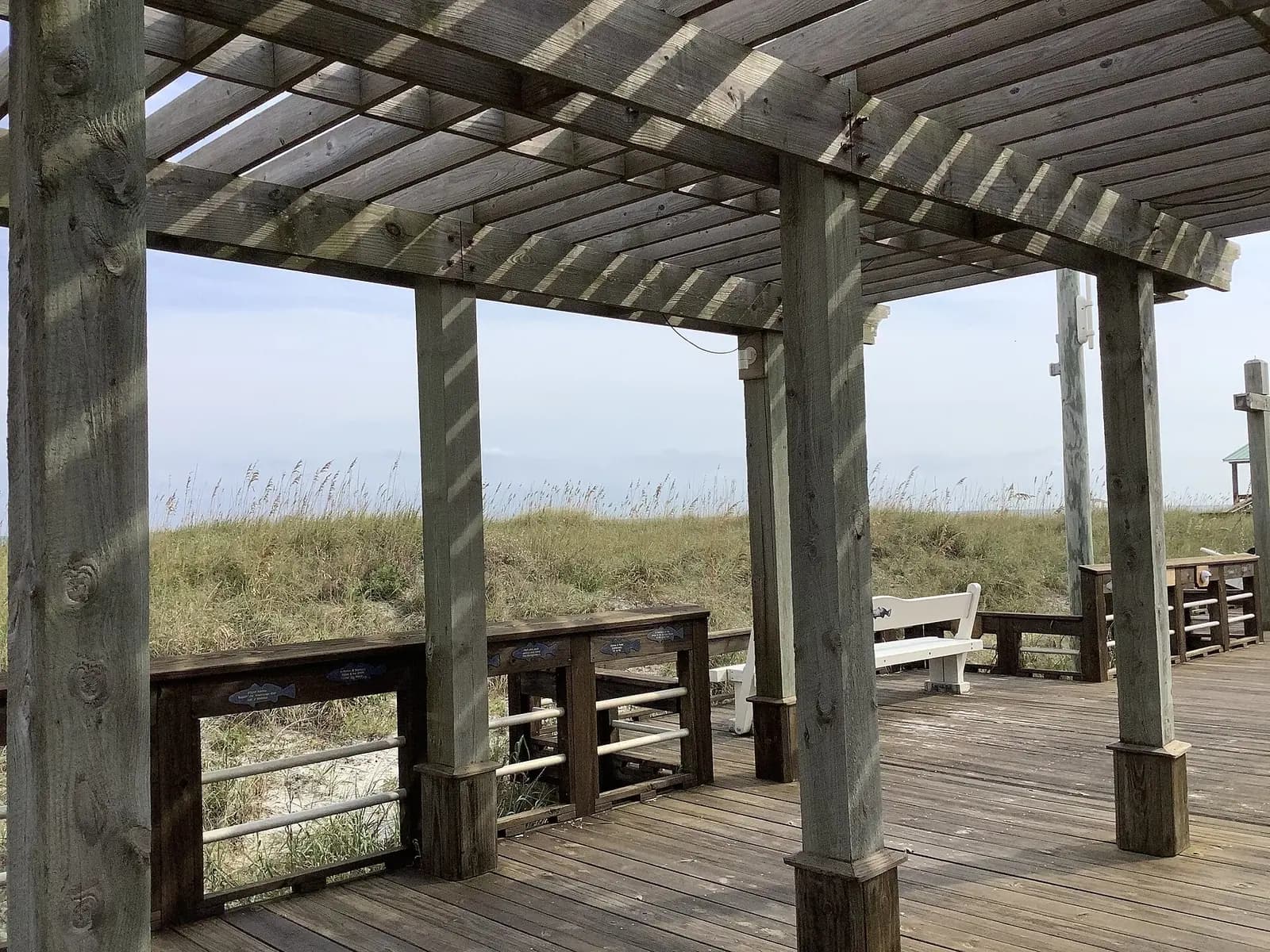 Carolina Beach, Pleasure Island, southern coast - one of the best beaches in North Carolina