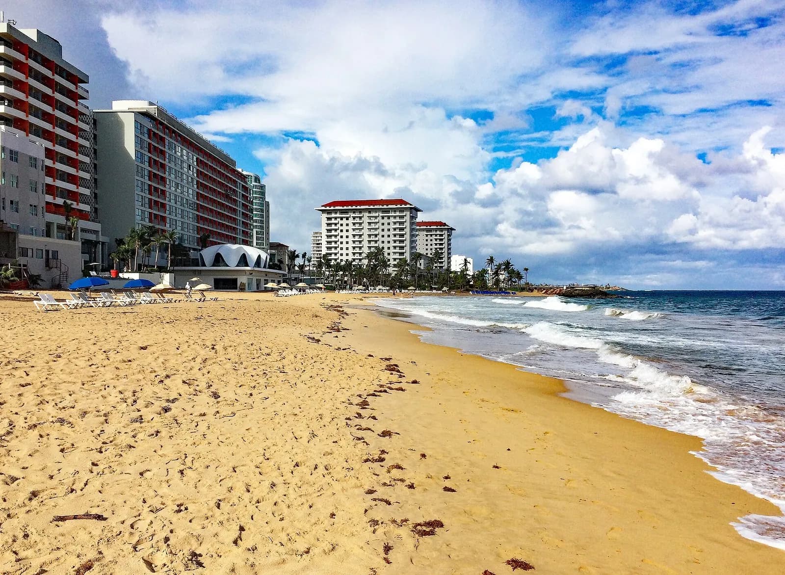 Condado Beach, San Juan, north coast - one of the best beaches in Puerto Rico