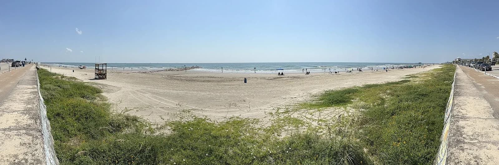 Galveston (Stewart Beach & East Beach), Galveston Island, Upper Gulf Coast - one of the best beaches in Texas