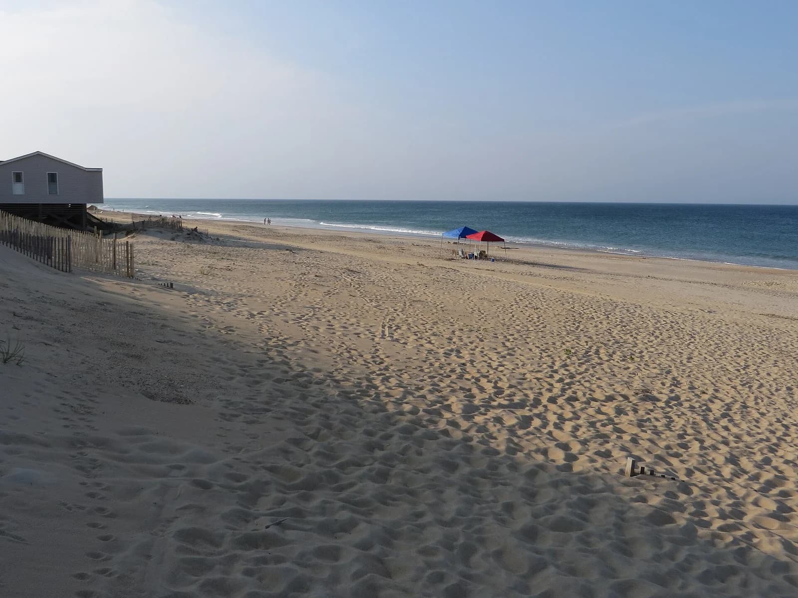Nags Head, central Outer Banks - one of the best beaches in North Carolina
