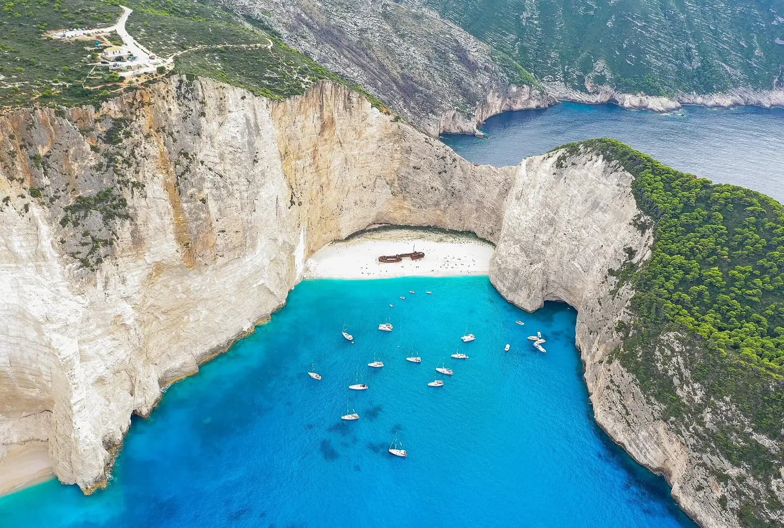 Navagio (Shipwreck) Beach, Zakynthos, Greece - one of the best beaches in the world
