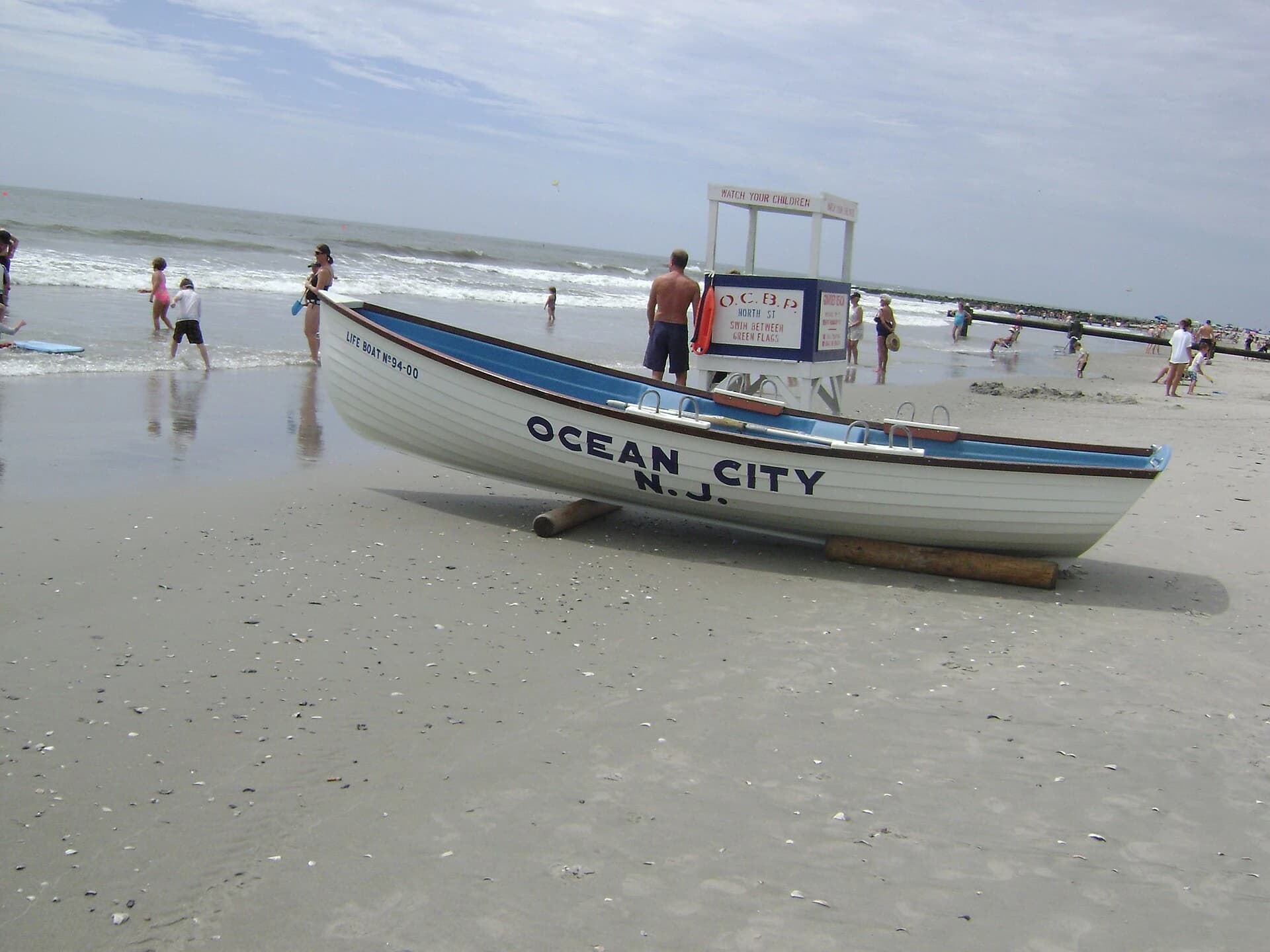 Ocean City, Cape May County, southern Shore - one of the best beaches in New Jersey