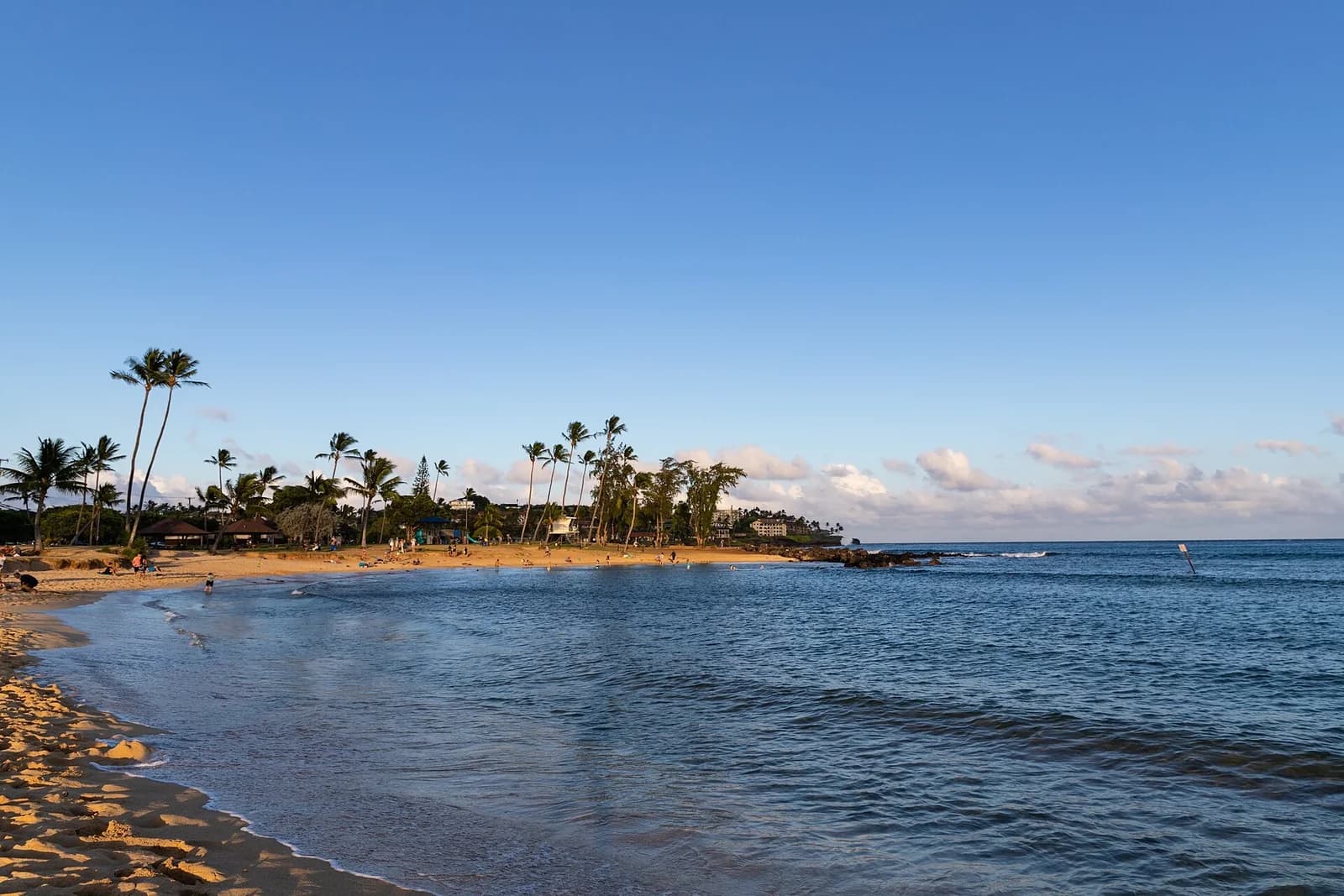 Poipu Beach, south shore of Kauai, Hawaii - one of the best beaches in America