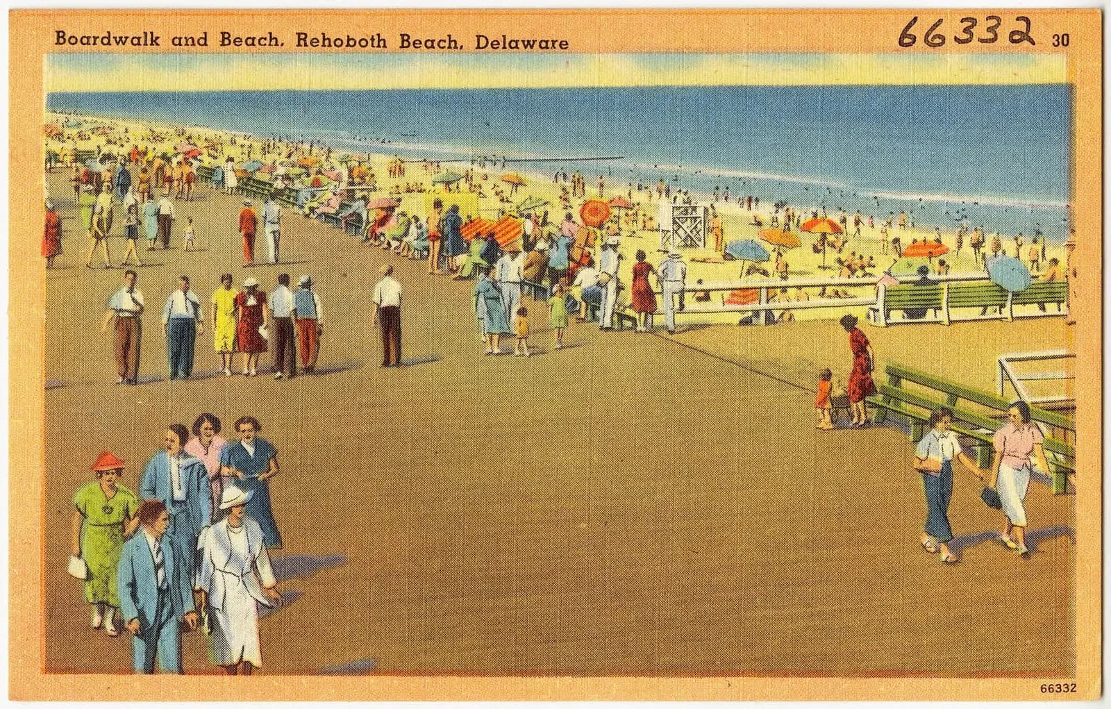 Rehoboth Beach, Delaware - one of the best beaches in East Coast USA