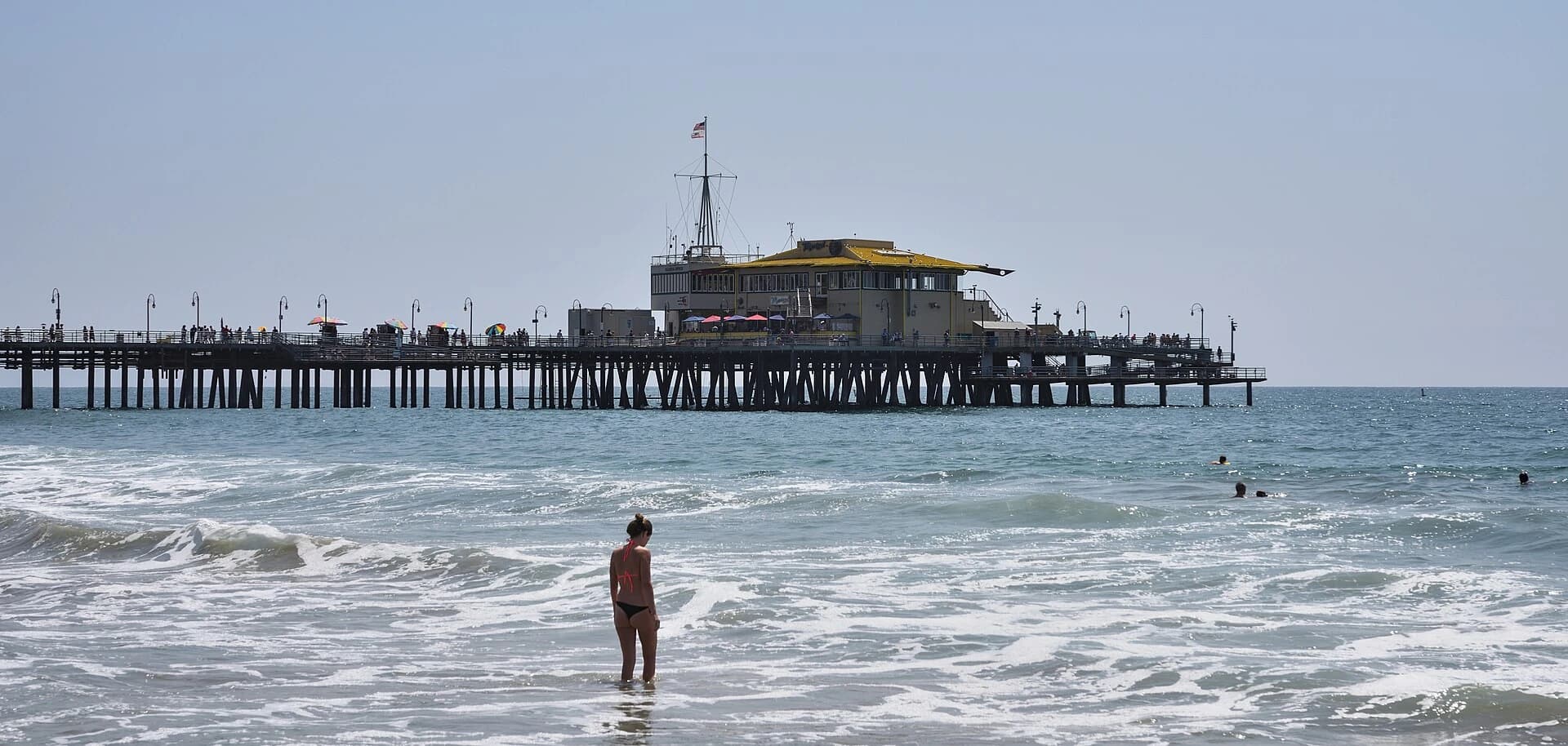 Santa Monica State Beach, Santa Monica, Los Angeles - one of the best beaches in California
