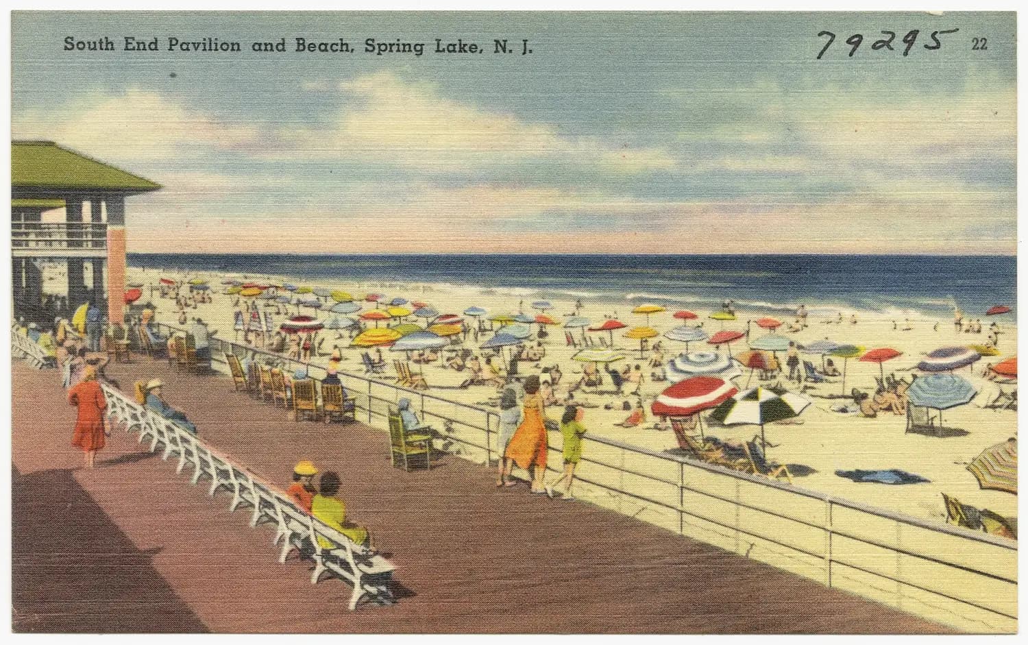 Spring Lake, Monmouth County, northern Shore - one of the best beaches in New Jersey
