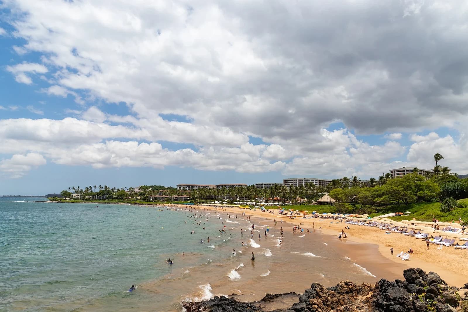 Wailea Beach, south Maui, Hawaii - one of the best beaches in America
