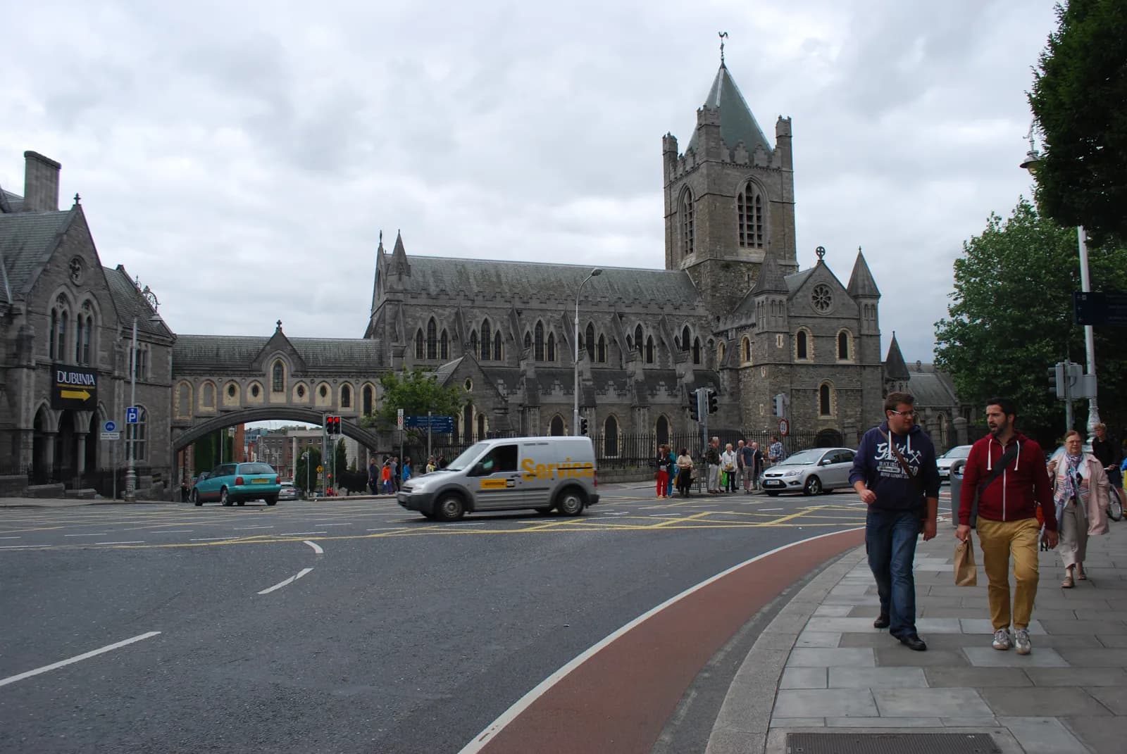 The streets around Christchurch Place, the old-city corner of Dublin 8