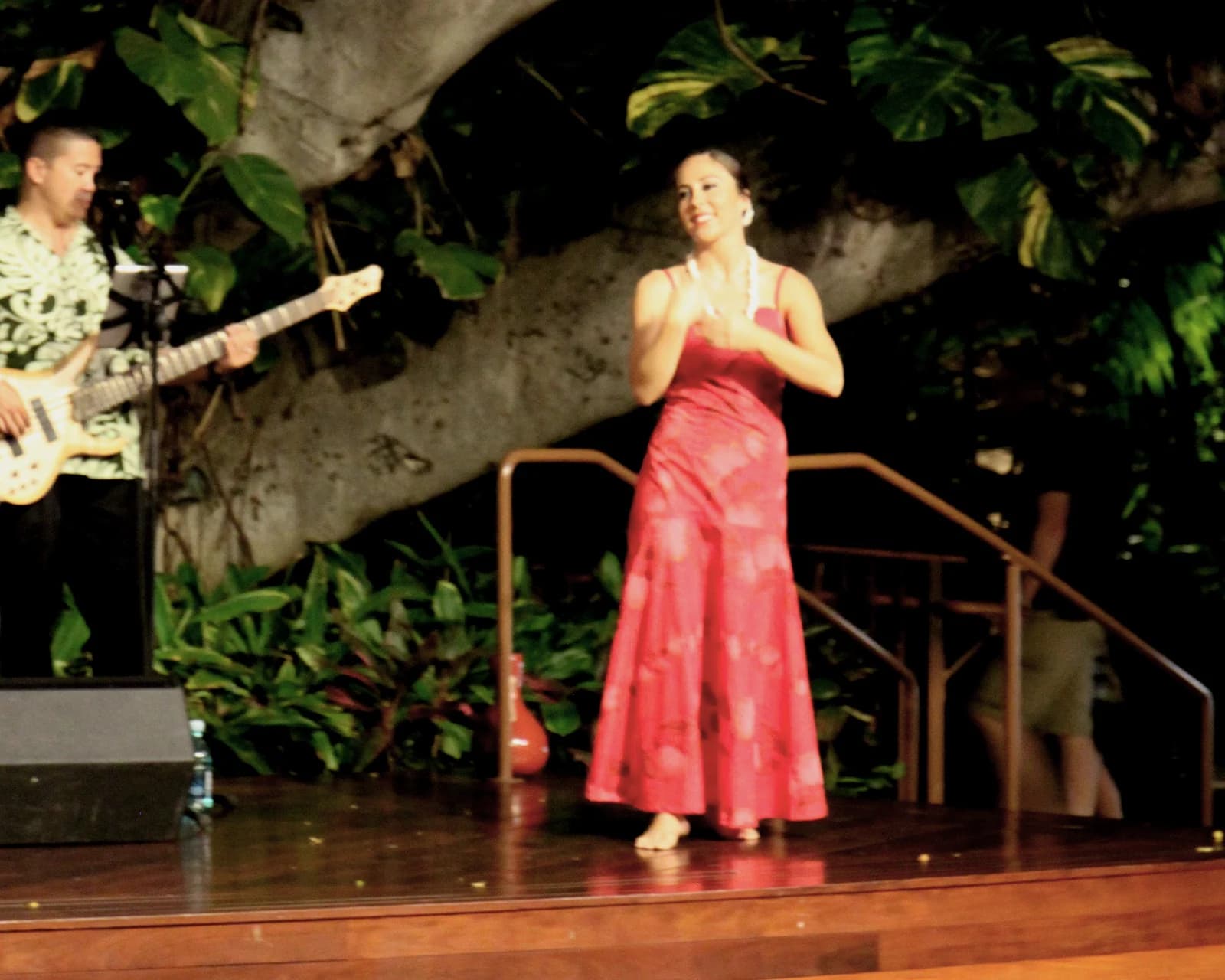 The Waikiki Beach Walk shopping and restaurant strip inland from Kalia Road
