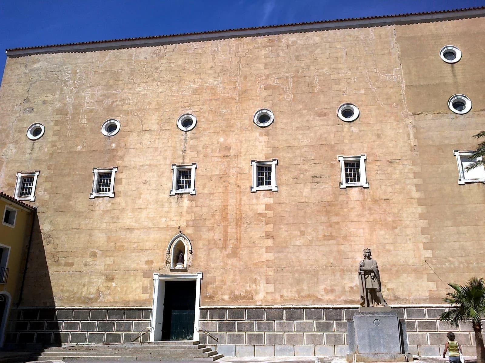 The church of Santa Maria on Placa de la Conquesta in Mahon, in the old quarter of town-house hotels