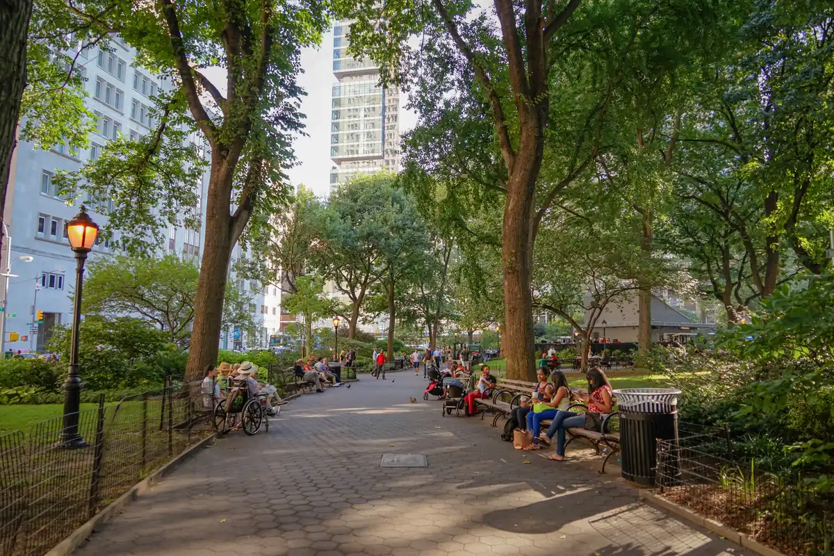 Madison Square Park in NoMad, Manhattan