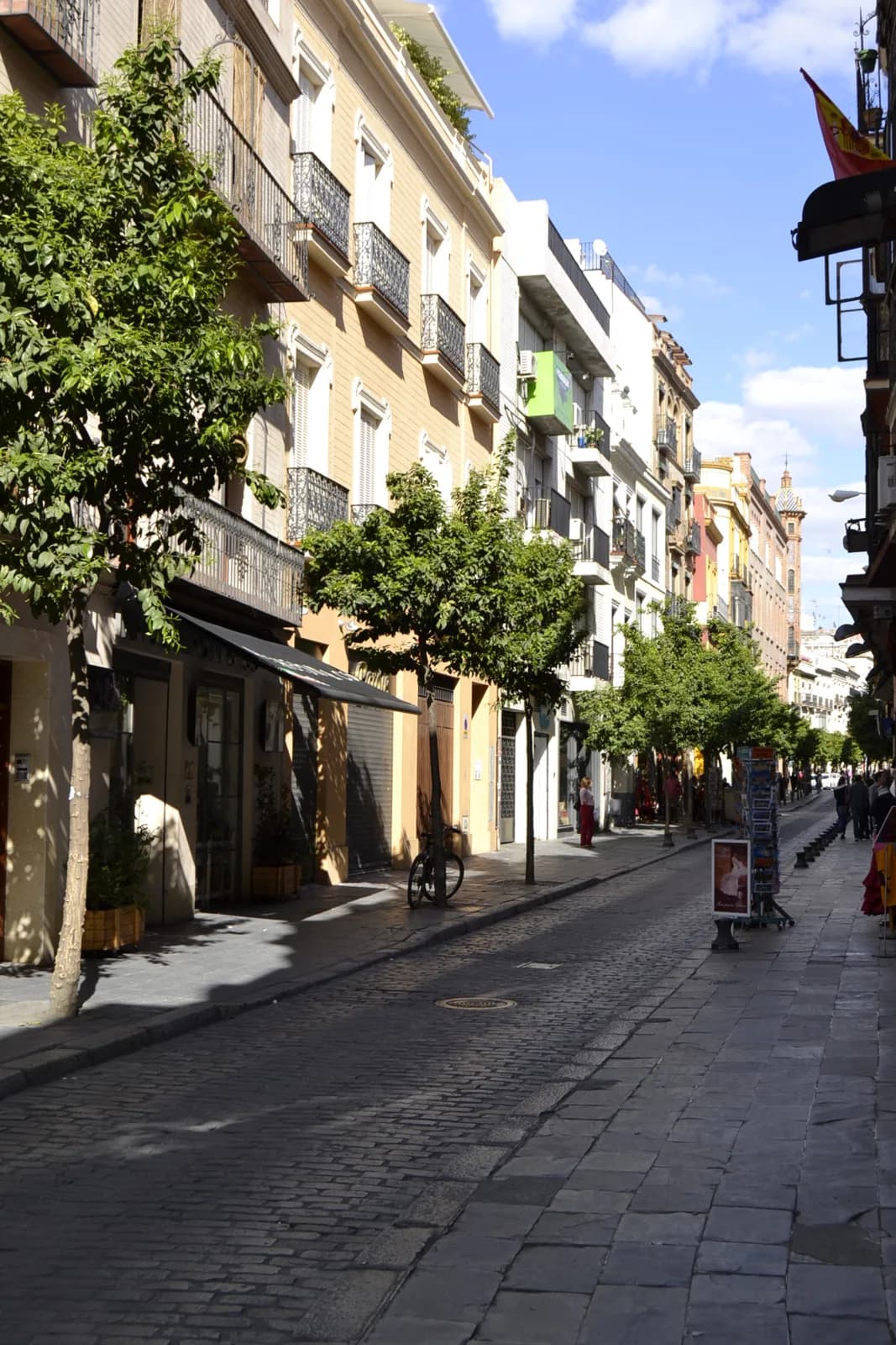 A street in the El Arenal quarter of Seville