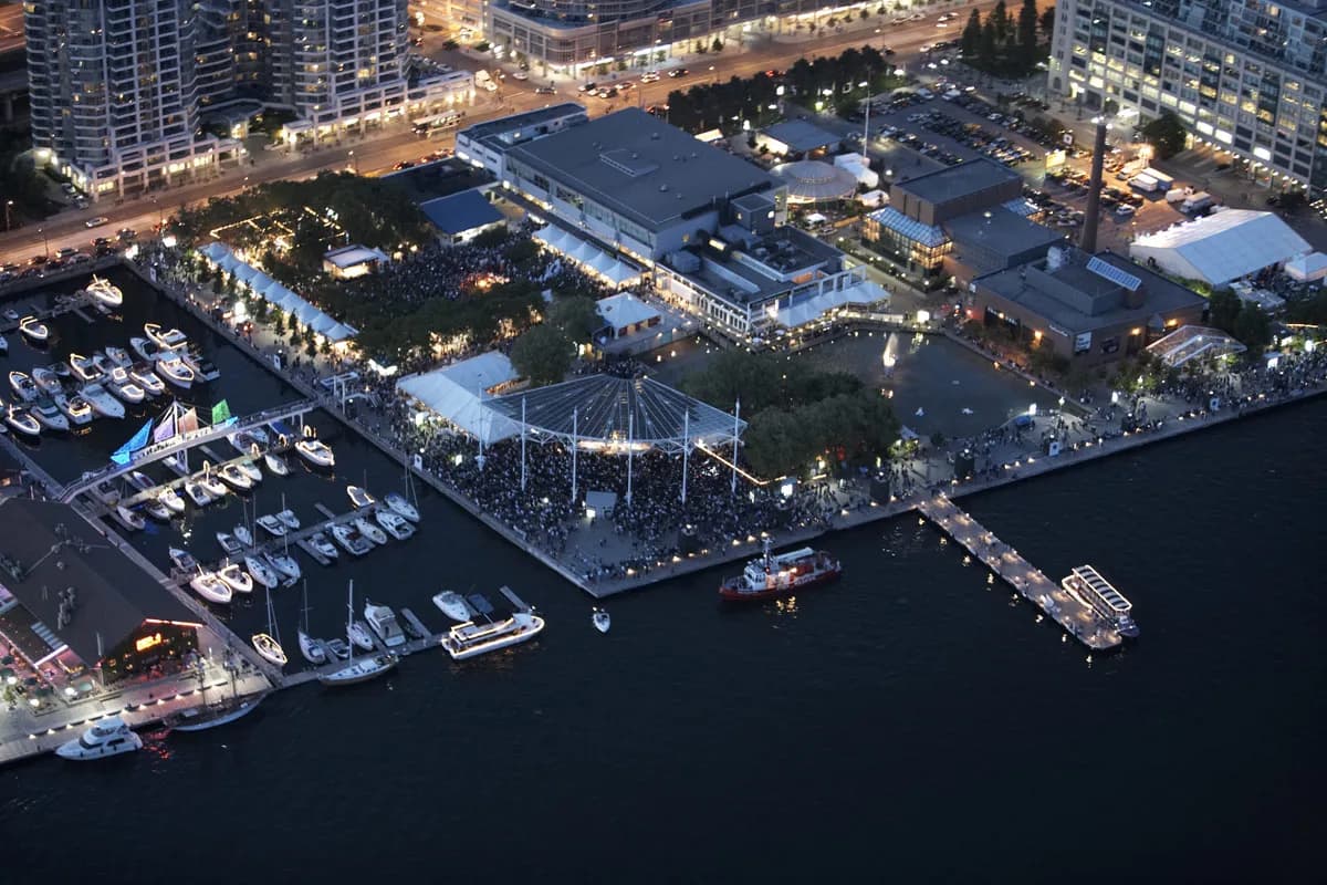 HarbourFront in Singapore seen from above, the mainland gateway to Sentosa