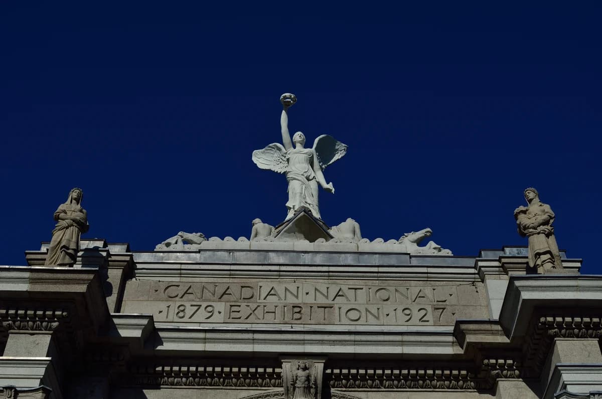 The Princes' Gates at Exhibition Place, west of downtown Toronto