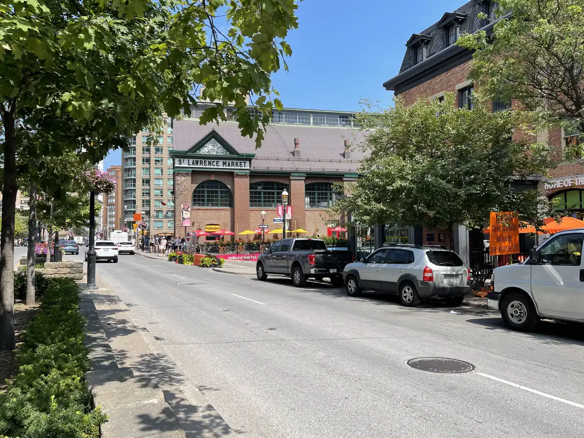 St Lawrence Market in Toronto's Old Town, the heart of the St Lawrence area