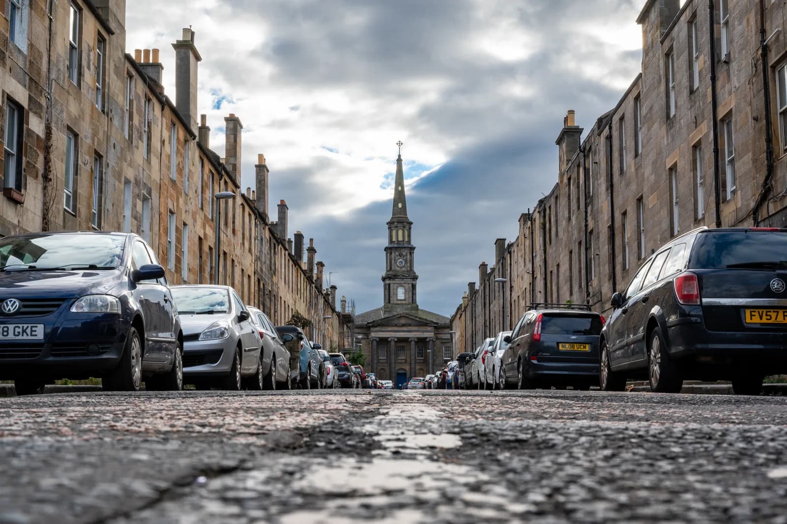 A Georgian terrace in Edinburgh New Town, the UNESCO-listed stock the city converts into hotels