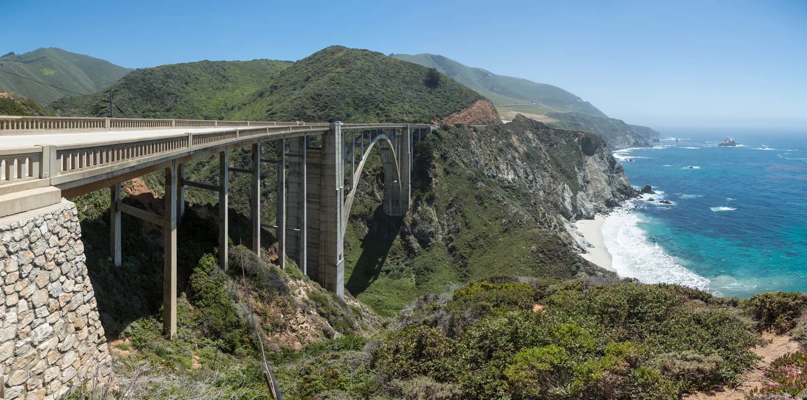 Bixby Creek Bridge in Big Sur