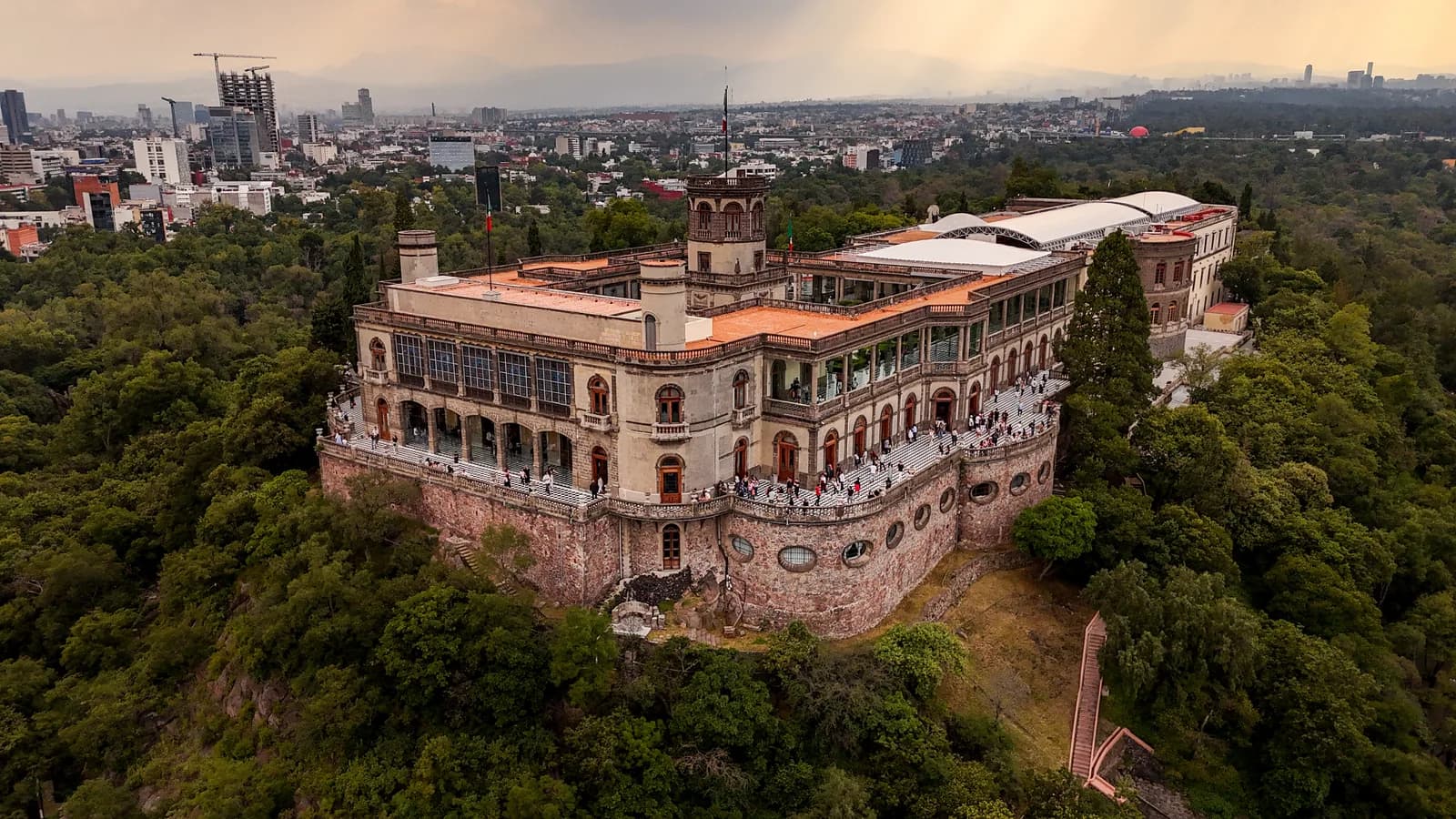 Chapultepec Castle in Mexico City