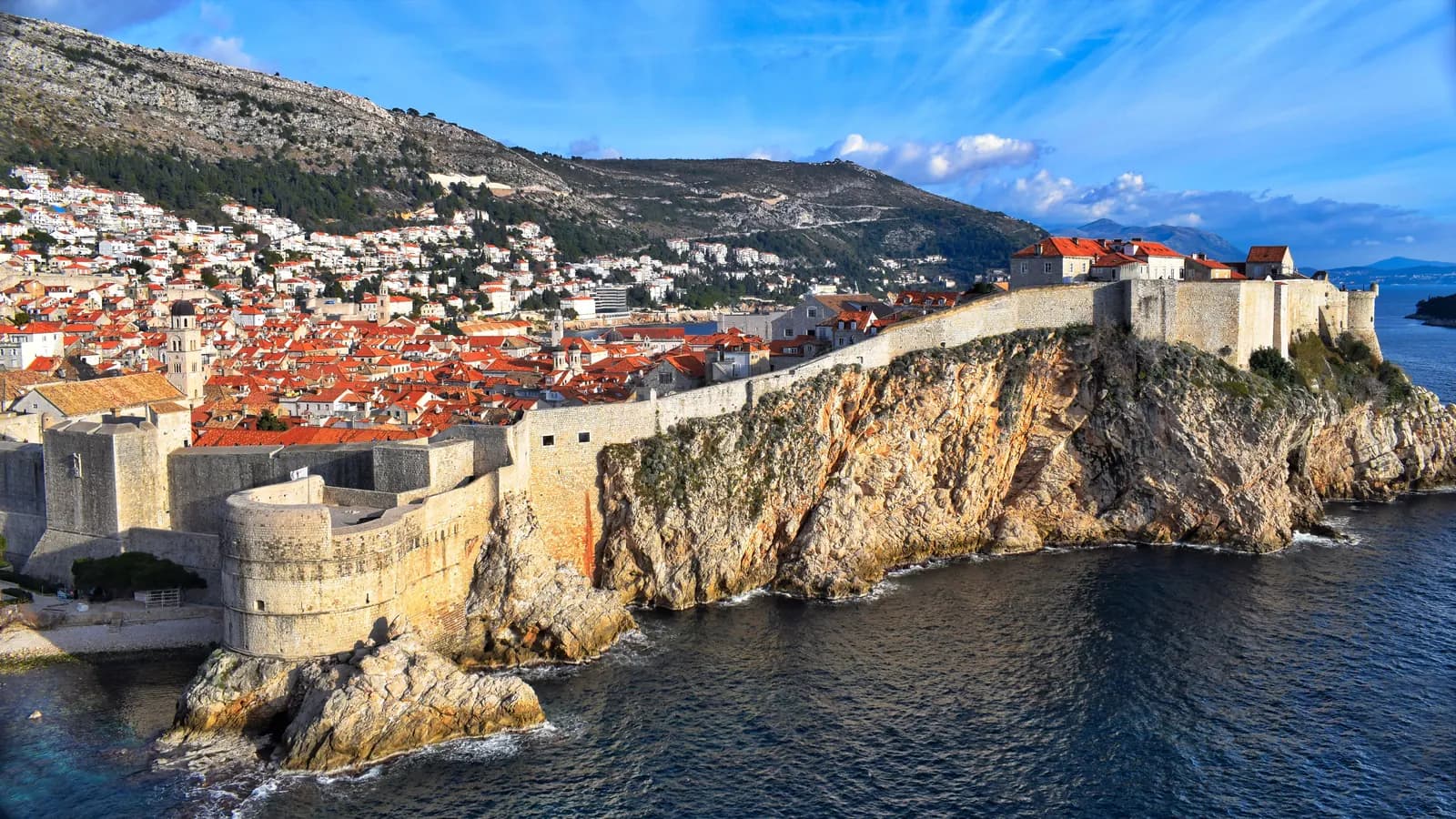 Dubrovnik old town walls