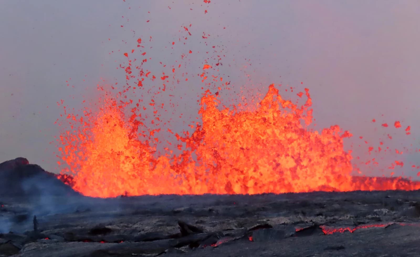 Kilauea volcano in Hawaii