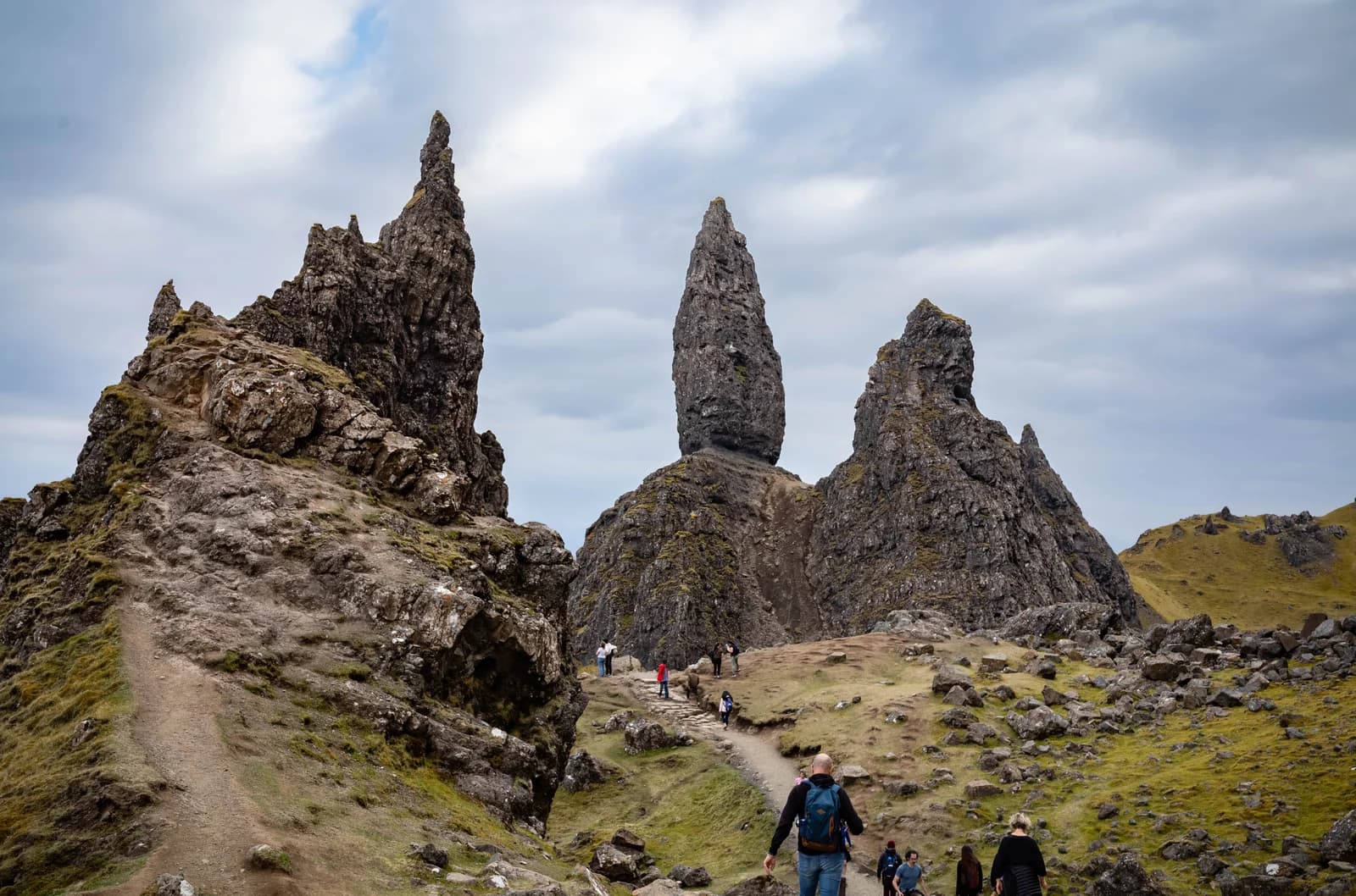 Old Man of Storr in Isle of Skye