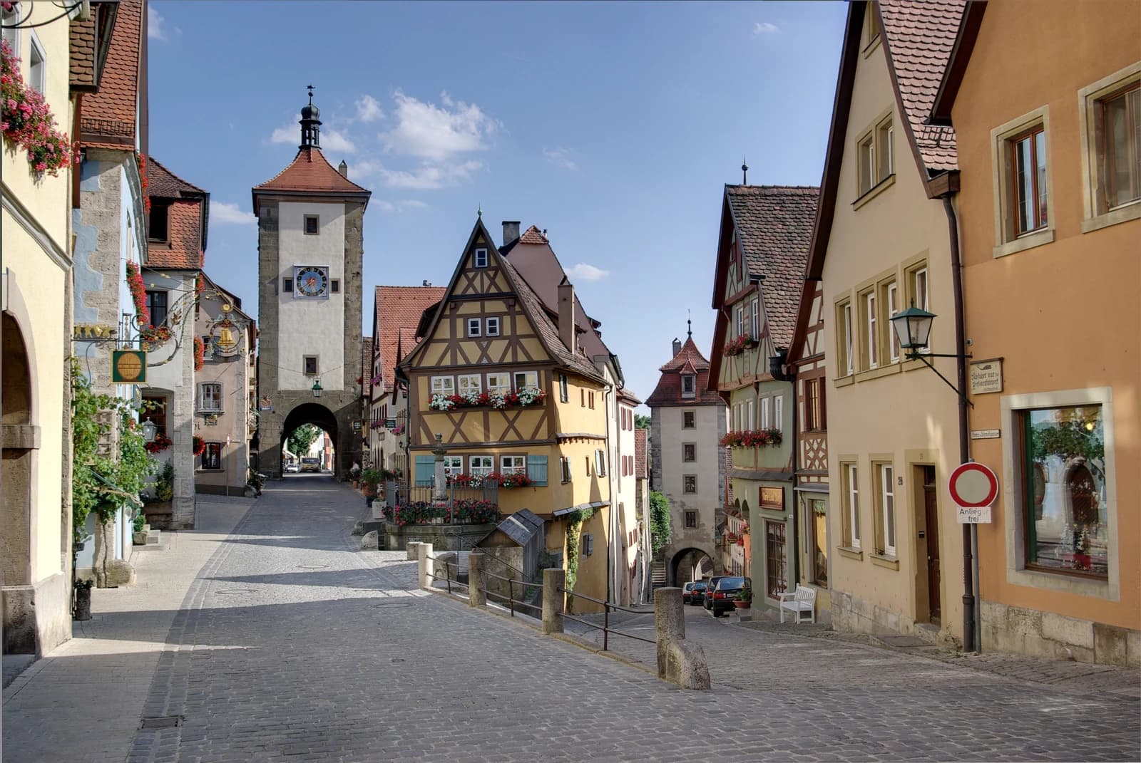Rothenburg ob der Tauber in Bavaria