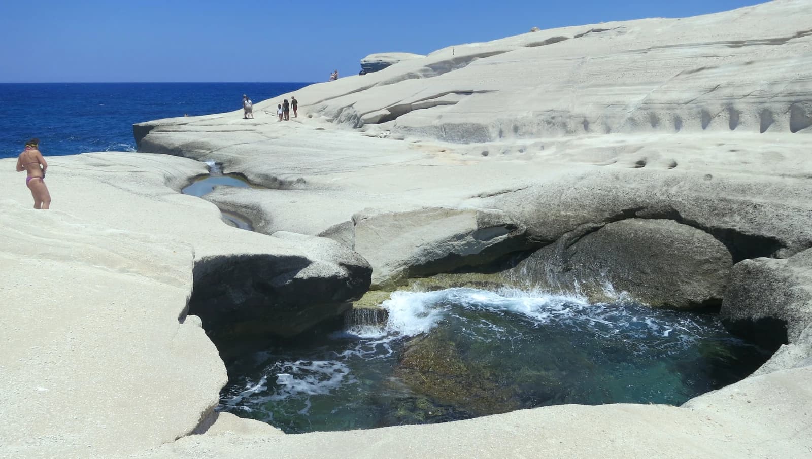 Sarakiniko in Milos