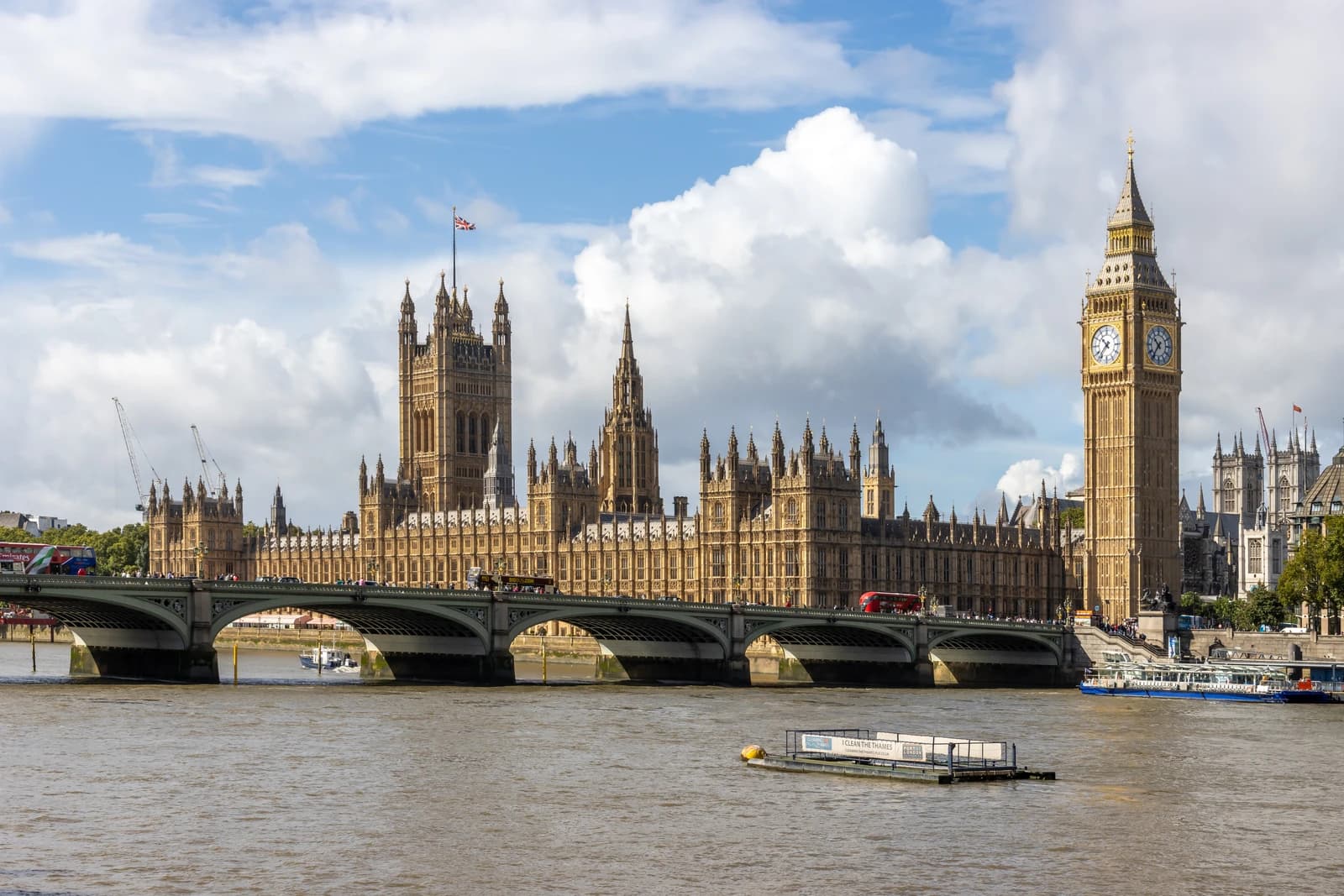 Palace of Westminster in London