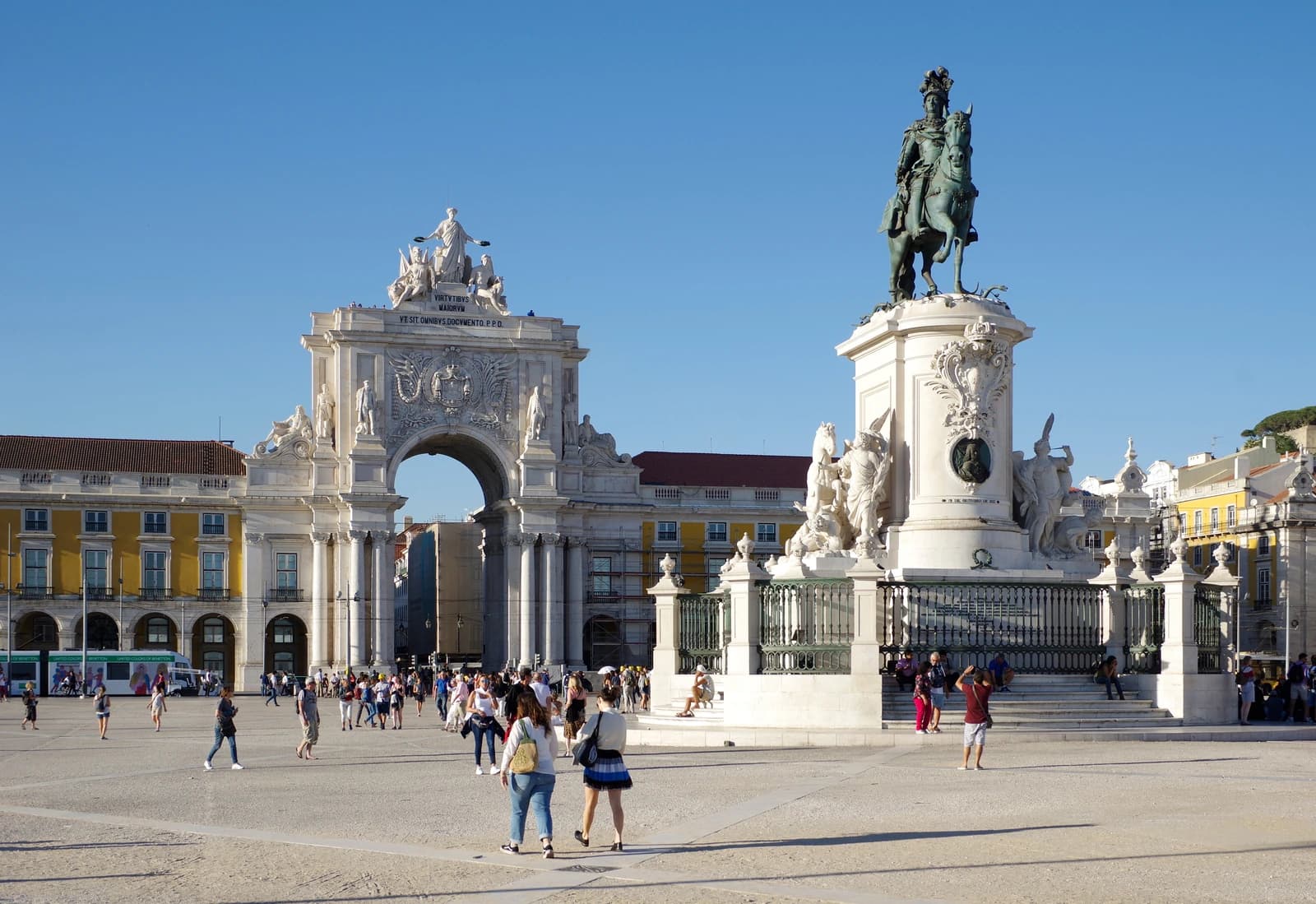 Praca do Comercio in Lisbon