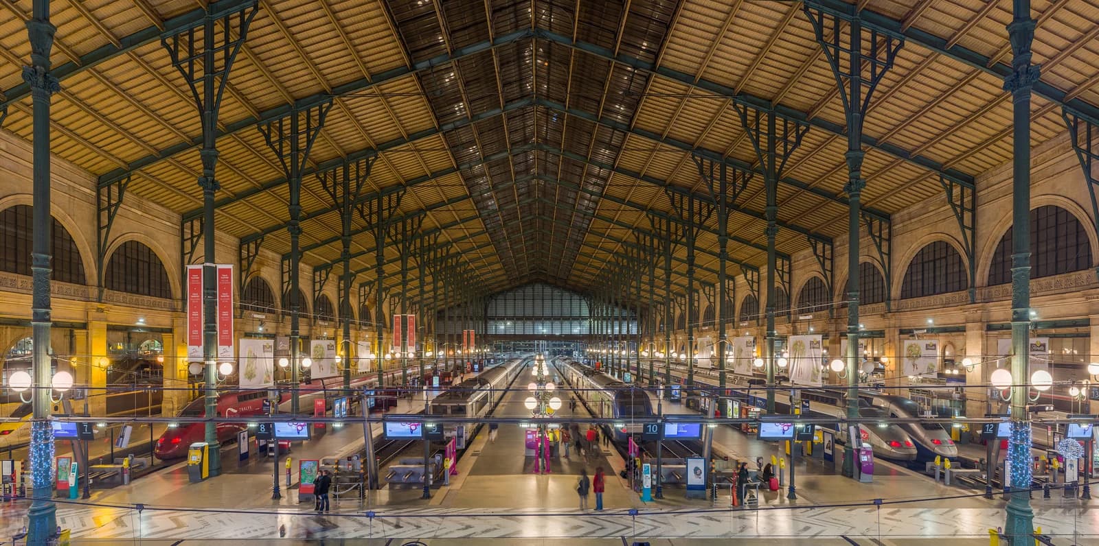 Gare du Nord in Paris