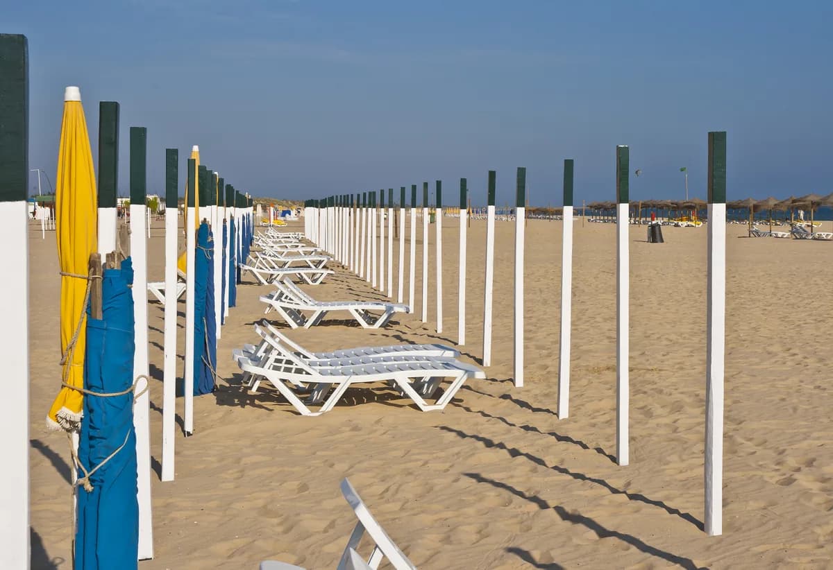 Algarve beach season in Portugal