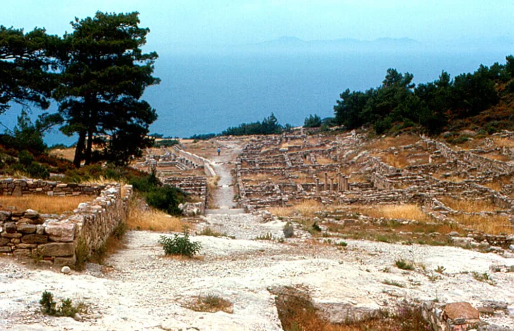 Ancient Kamiros in Rhodes
