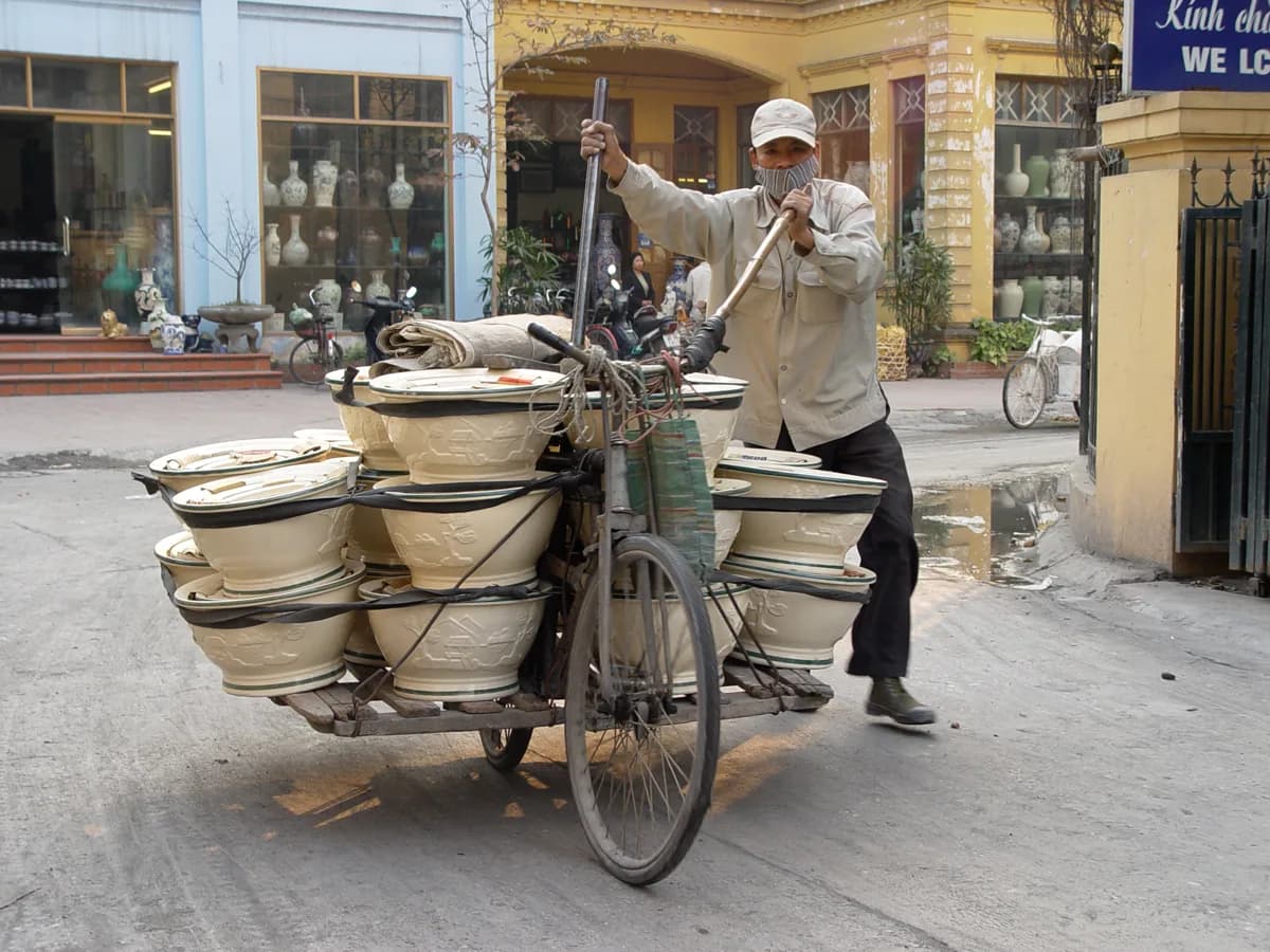 Bat Trang, a day trip from Hanoi