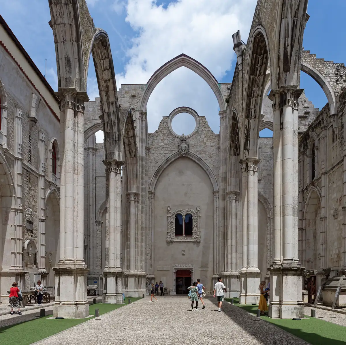Carmo Convent ruins in Lisbon
