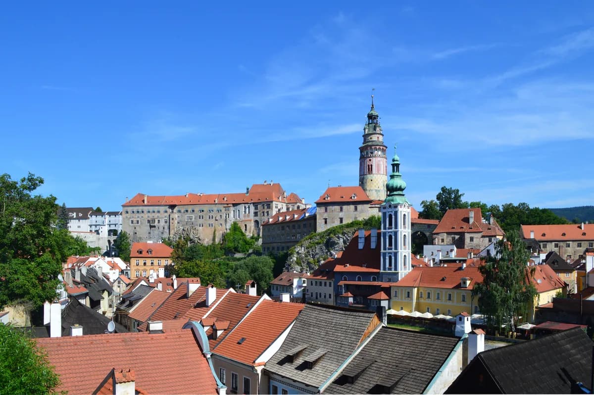 Cesky Krumlov, a day trip from Prague