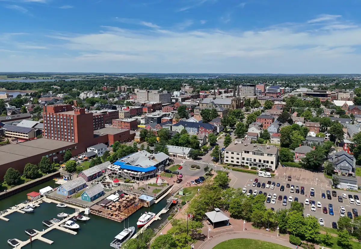 Charlottetown cruise port, Prince Edward Island, Canada