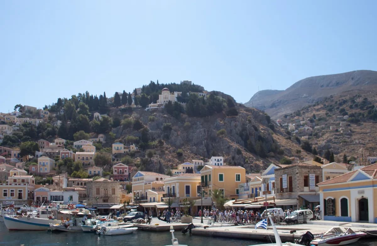 Day boat to Symi in Rhodes