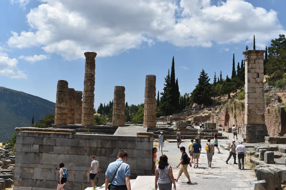 Delphi, a day trip from Athens
