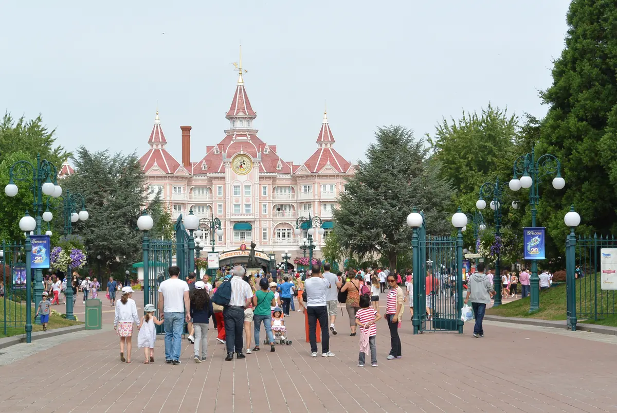 Disneyland Paris, a day trip from Paris