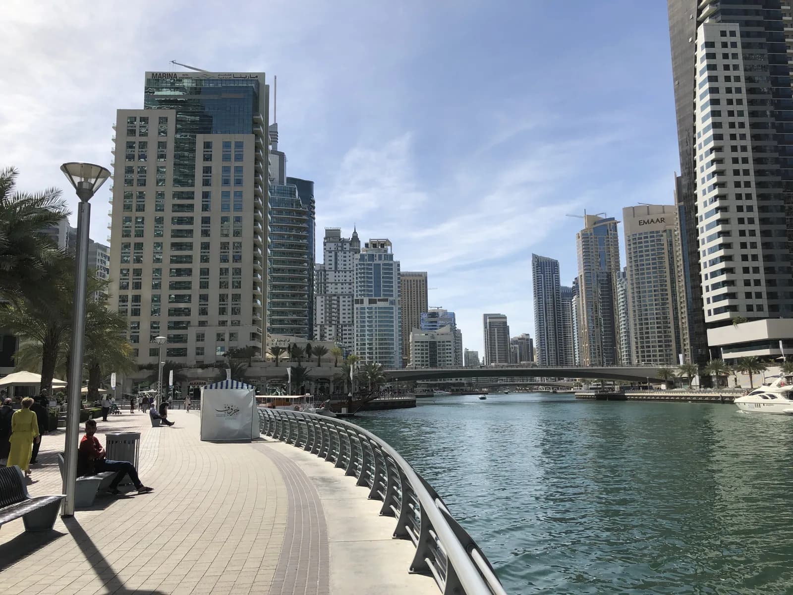 Dubai Marina and JBR in Dubai