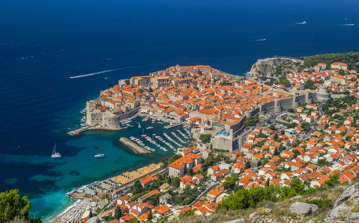 Dubrovnik cruise port, Croatia