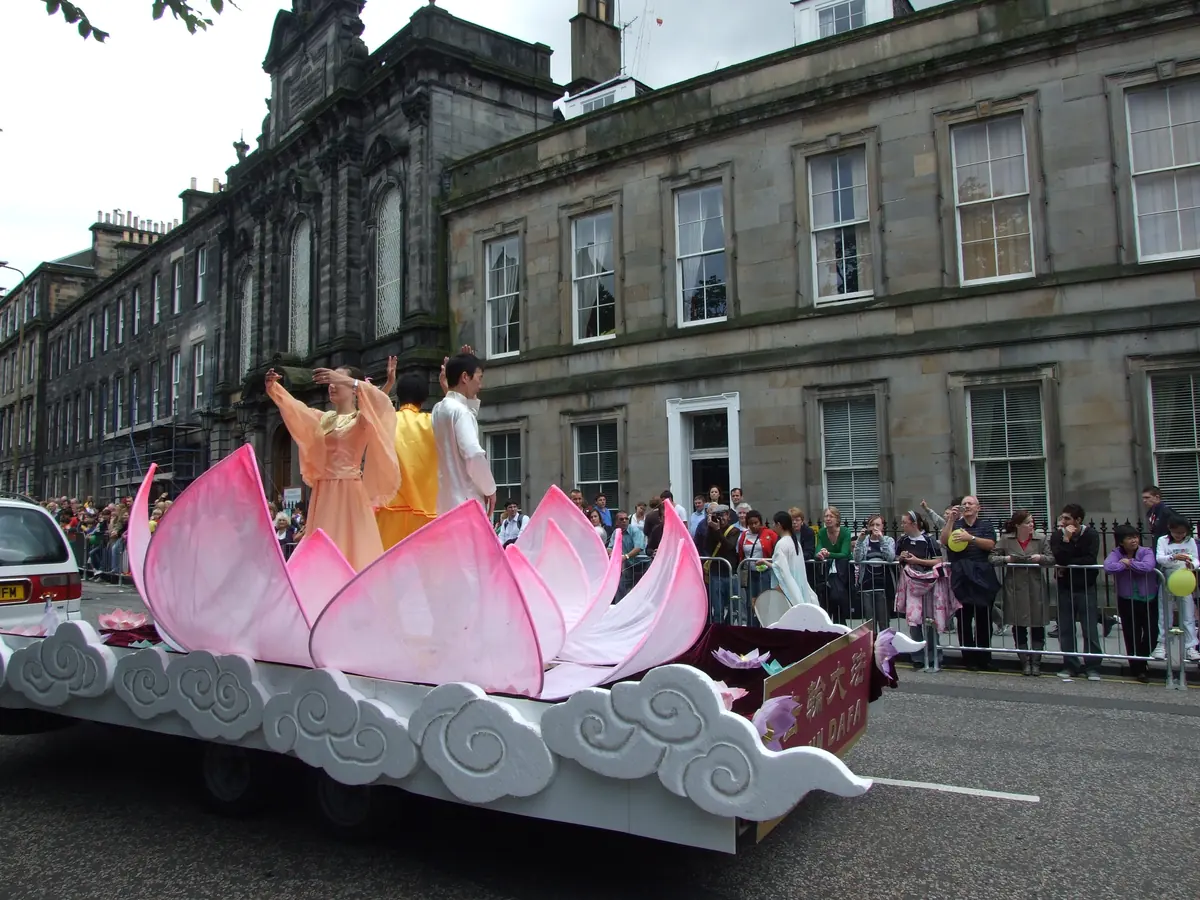 Edinburgh festivals (the Fringe) in Scotland