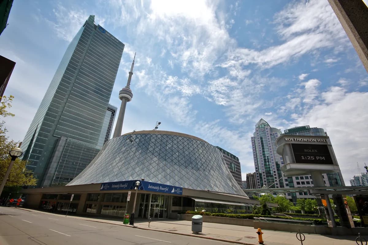 Entertainment District in Toronto
