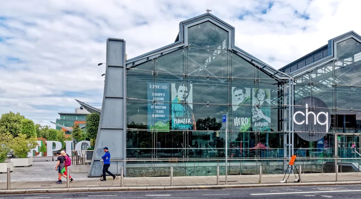 EPIC and the Docklands in Dublin