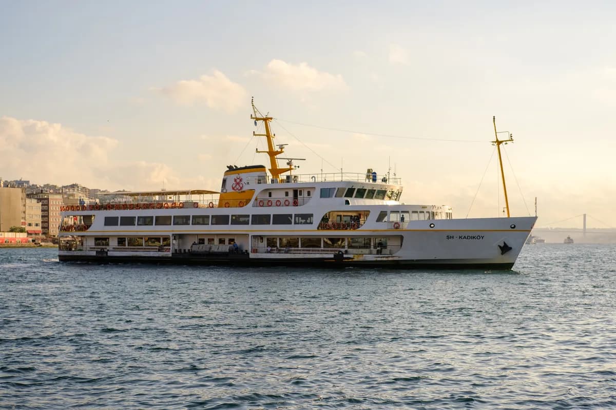 Ferry to Kadikoy and the Asian side in Istanbul