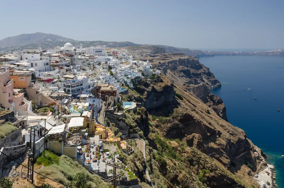 Fira in Santorini