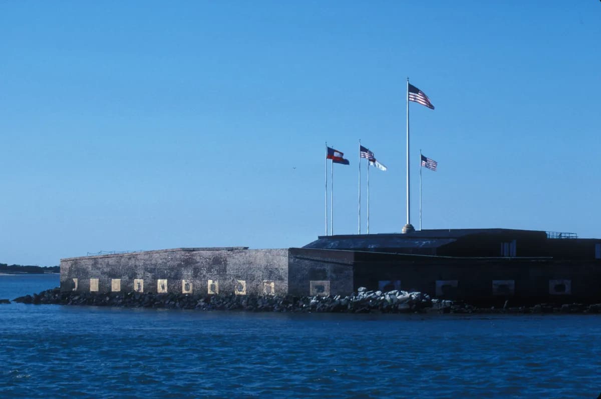 Fort Sumter National Monument in Charleston