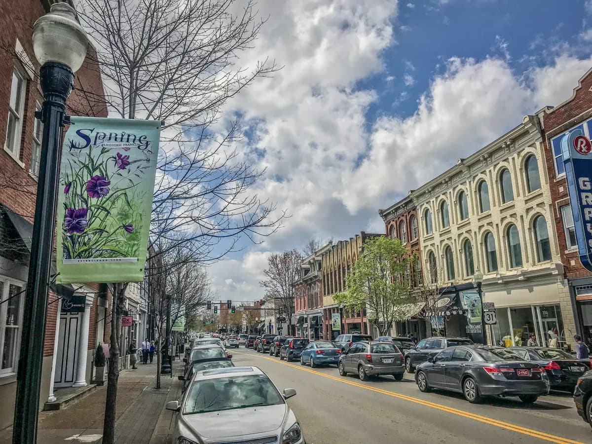 Franklin, a day trip from Nashville